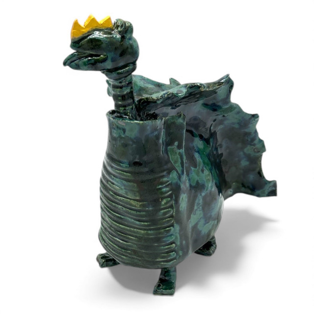 Colja de Roo + Draakje, donker groen (01)